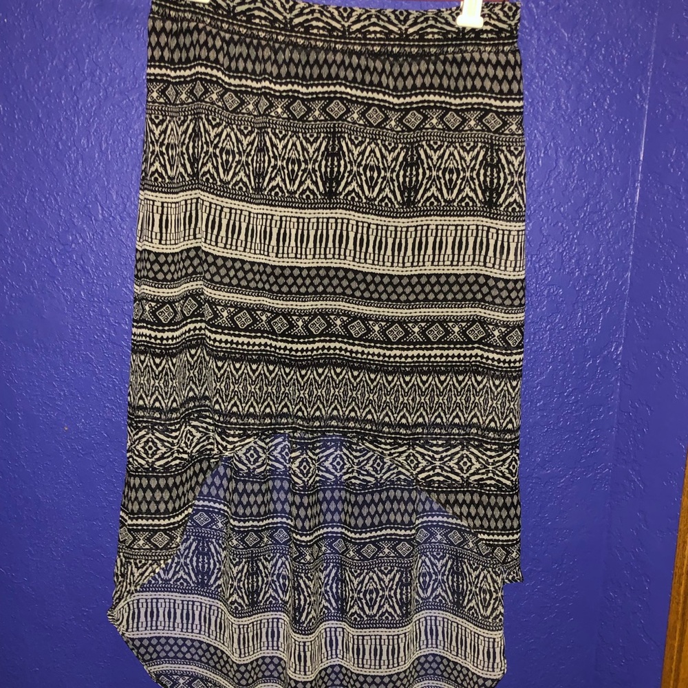 High low skirt